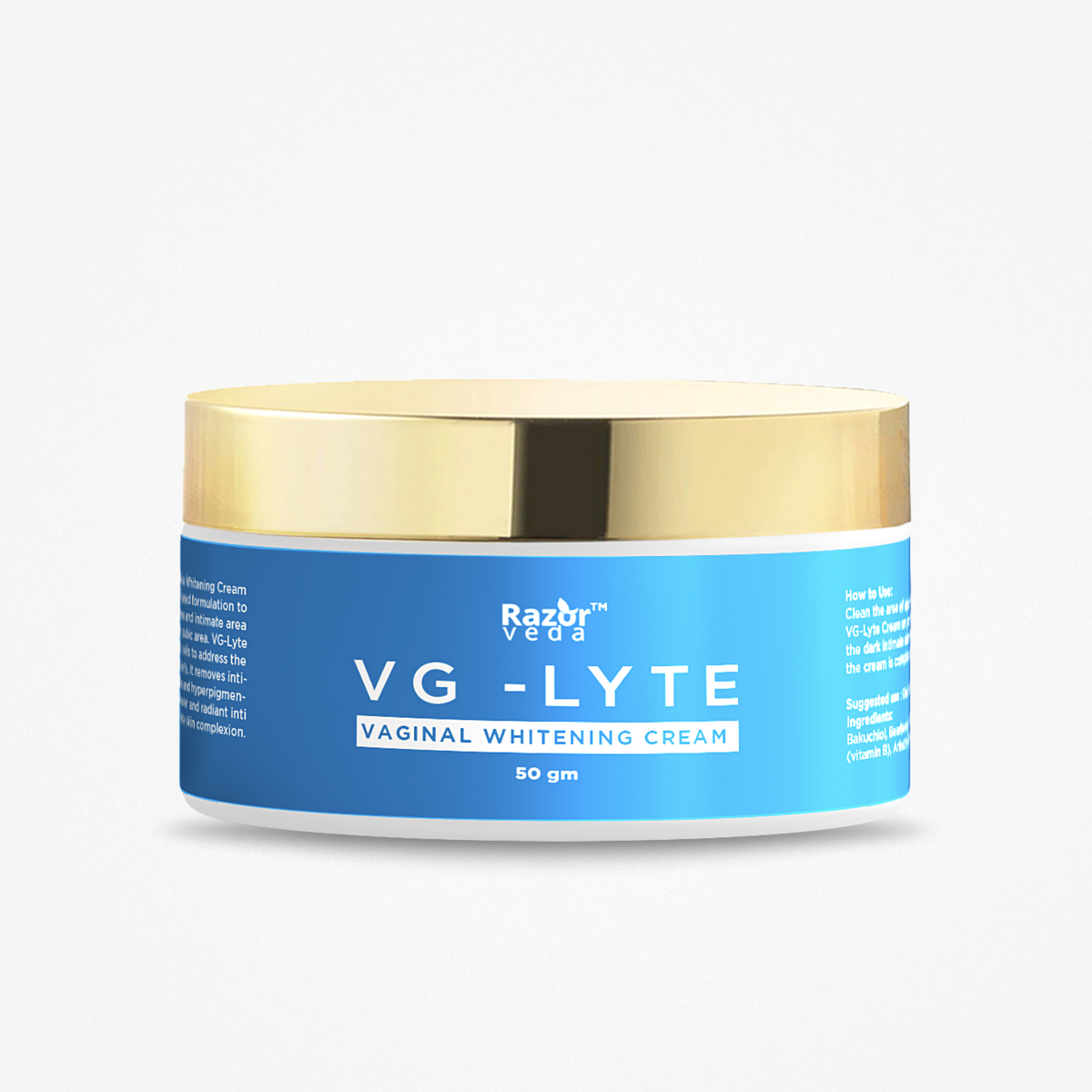 VG Lyte Intimate Vaginal Area Whitening Cream Razorveda